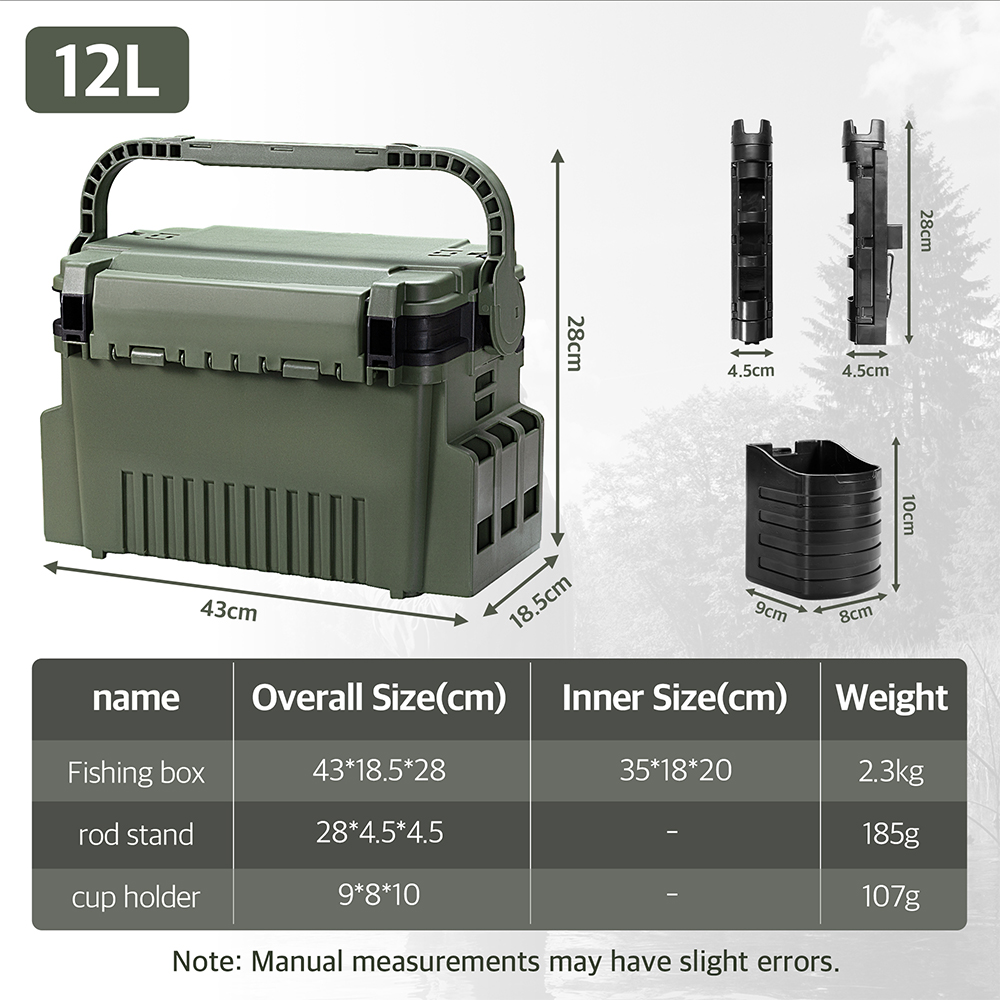 Hunthouse 12L Duża Skrzynka Wę – Fishing Kayak Crate recenzja i cena