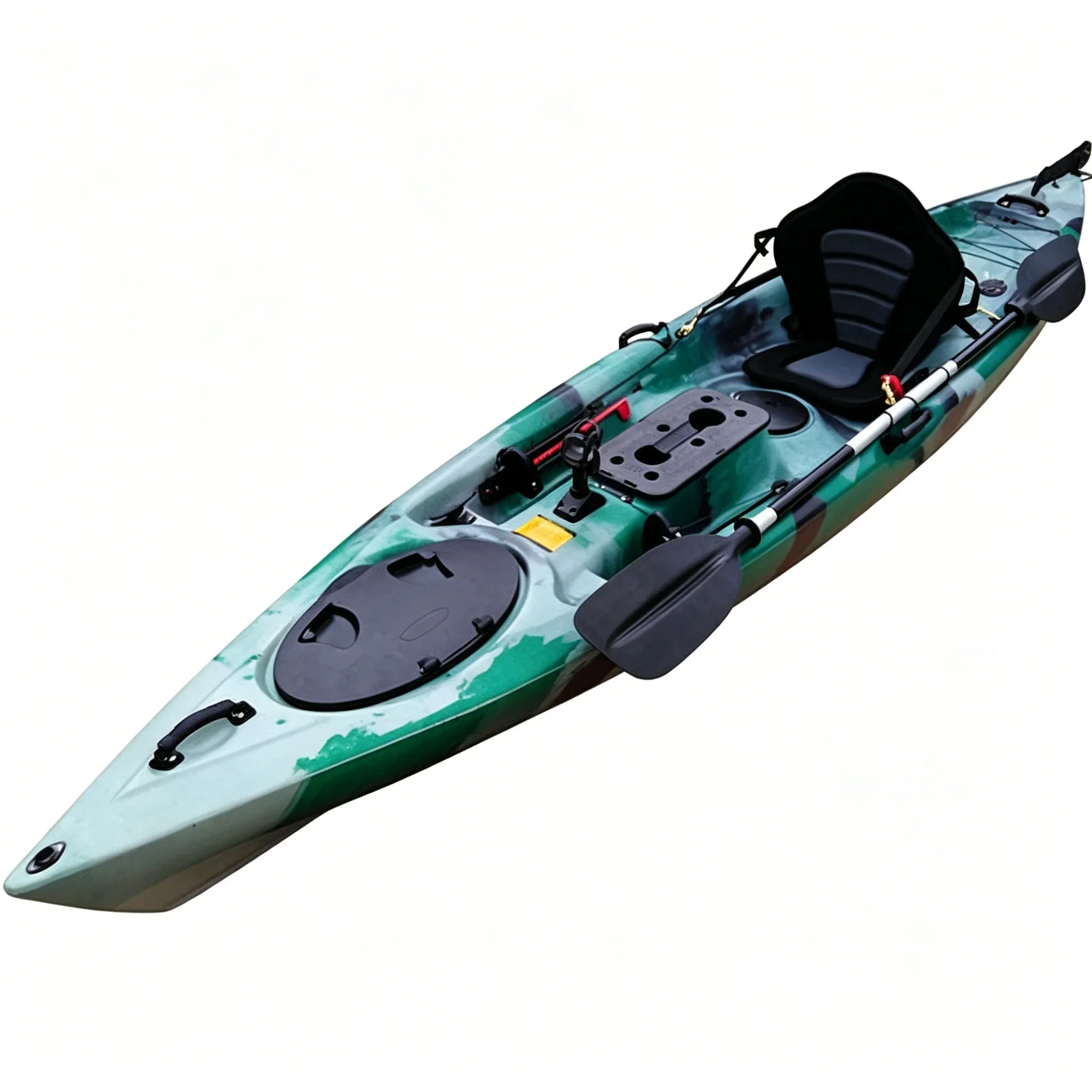 Jednoosobowy kajak wędkarski z – Fishing Kayak Rod Holder recenzja i cena